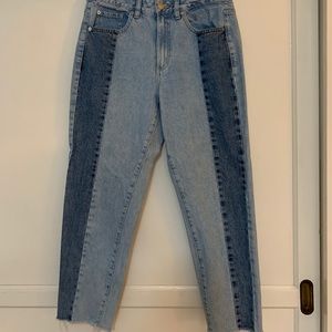 Multi Denim Mom Jeans